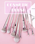O.TWO.O 10PCS CHROME BRUSHES SET