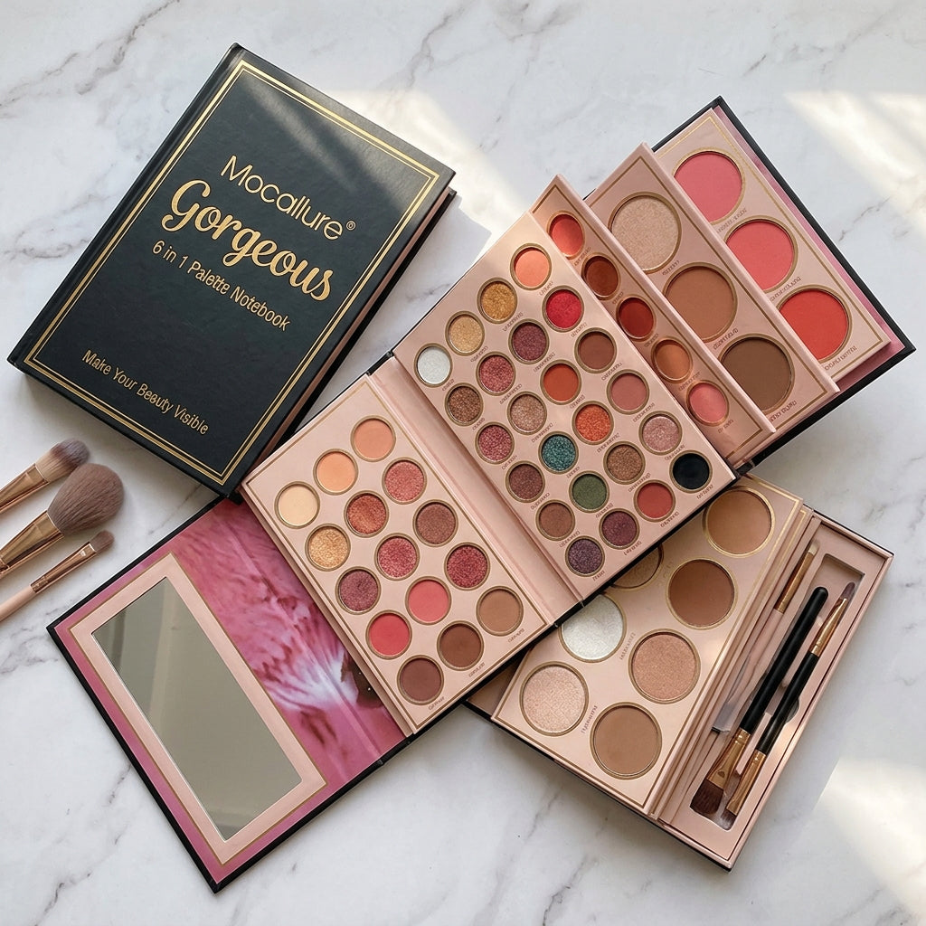Mocallure Gorgeous 6 in 1 palette notebook
