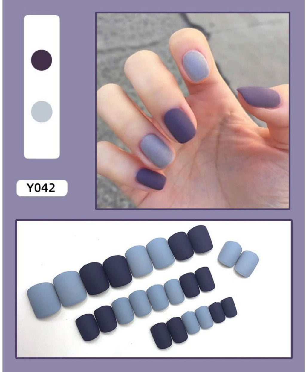 O.TWO.O STICK ON NAILS