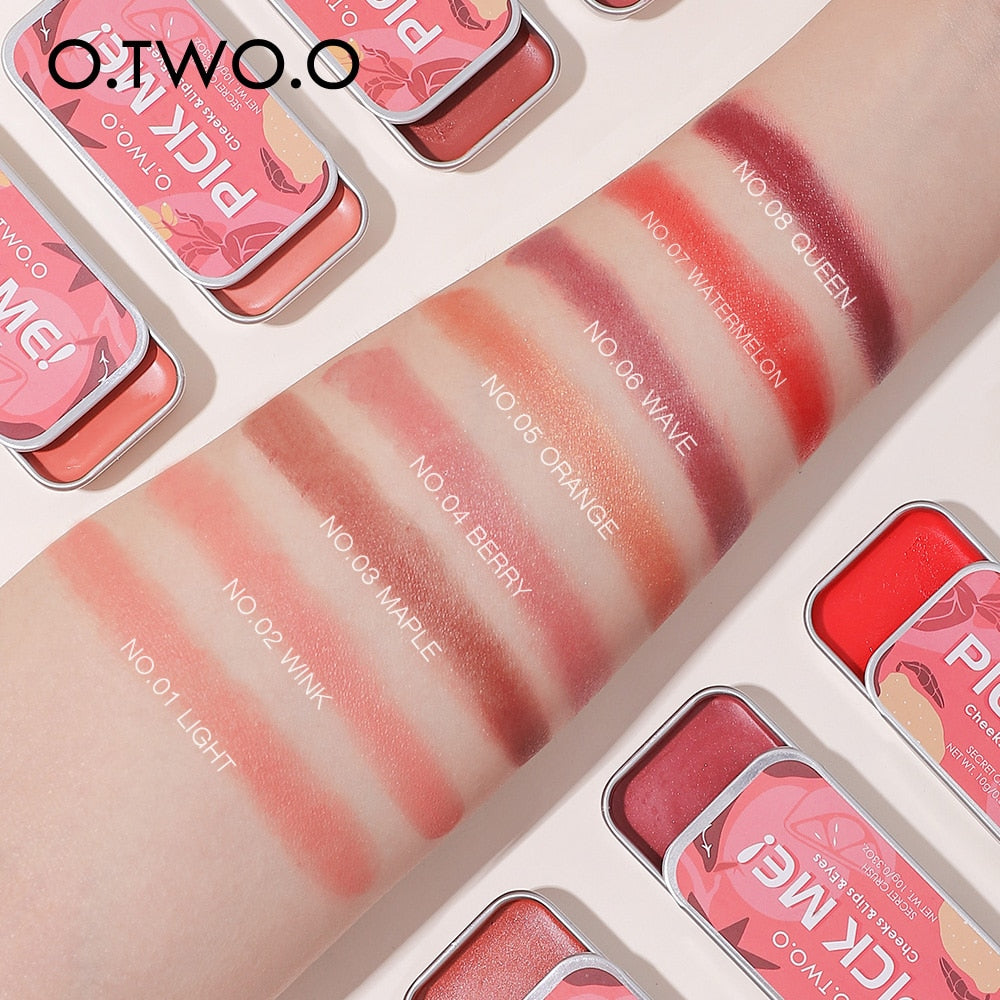 O.TWO.O PICK ME CHEEKS LIPS & EYES TINT