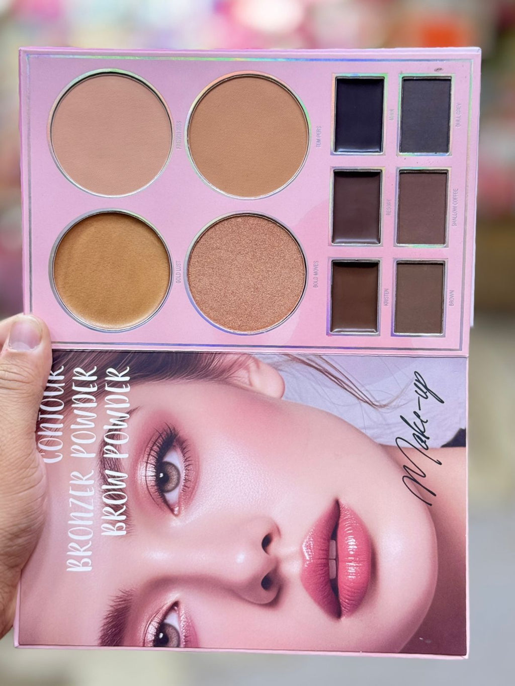 Mocallure 7 Folding All in one Multi Color Make-up Palette