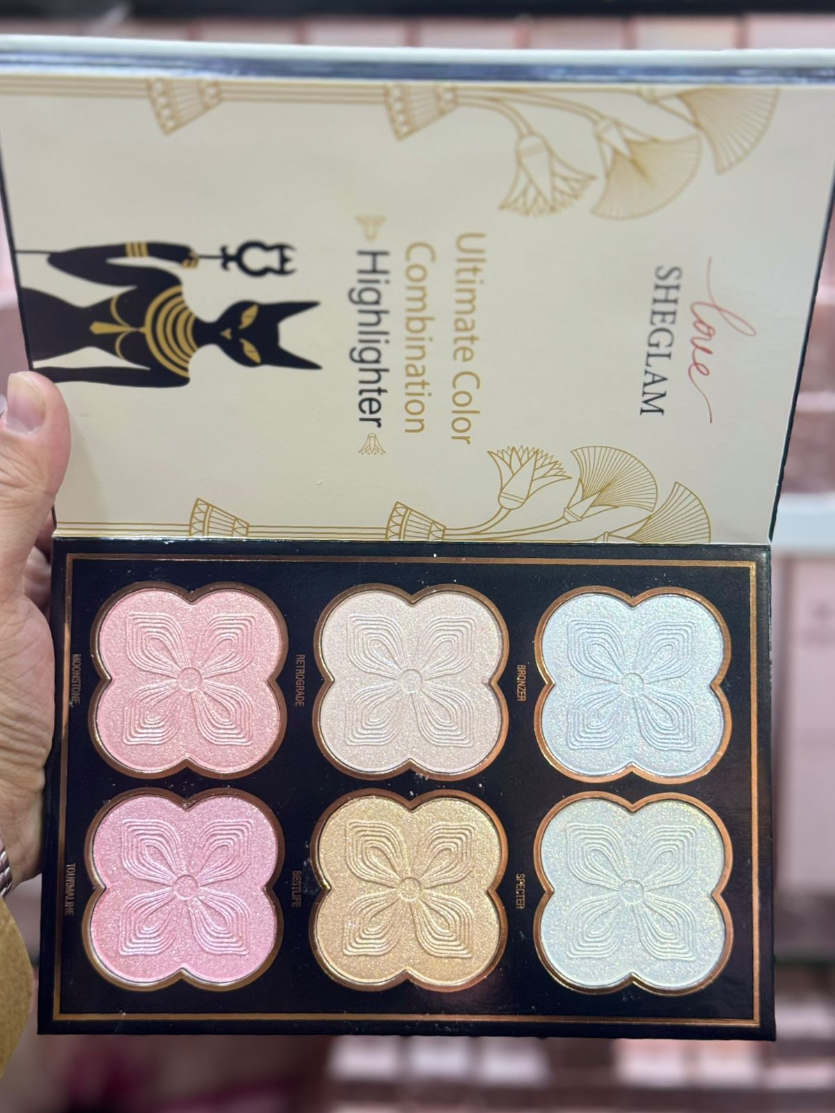 Nora Flowers 6 folding Make-up Kit