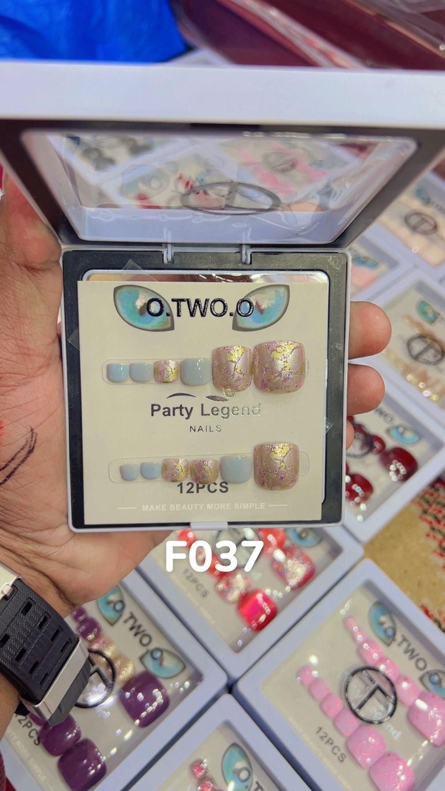 O.Two.O Nails 12pcs Box