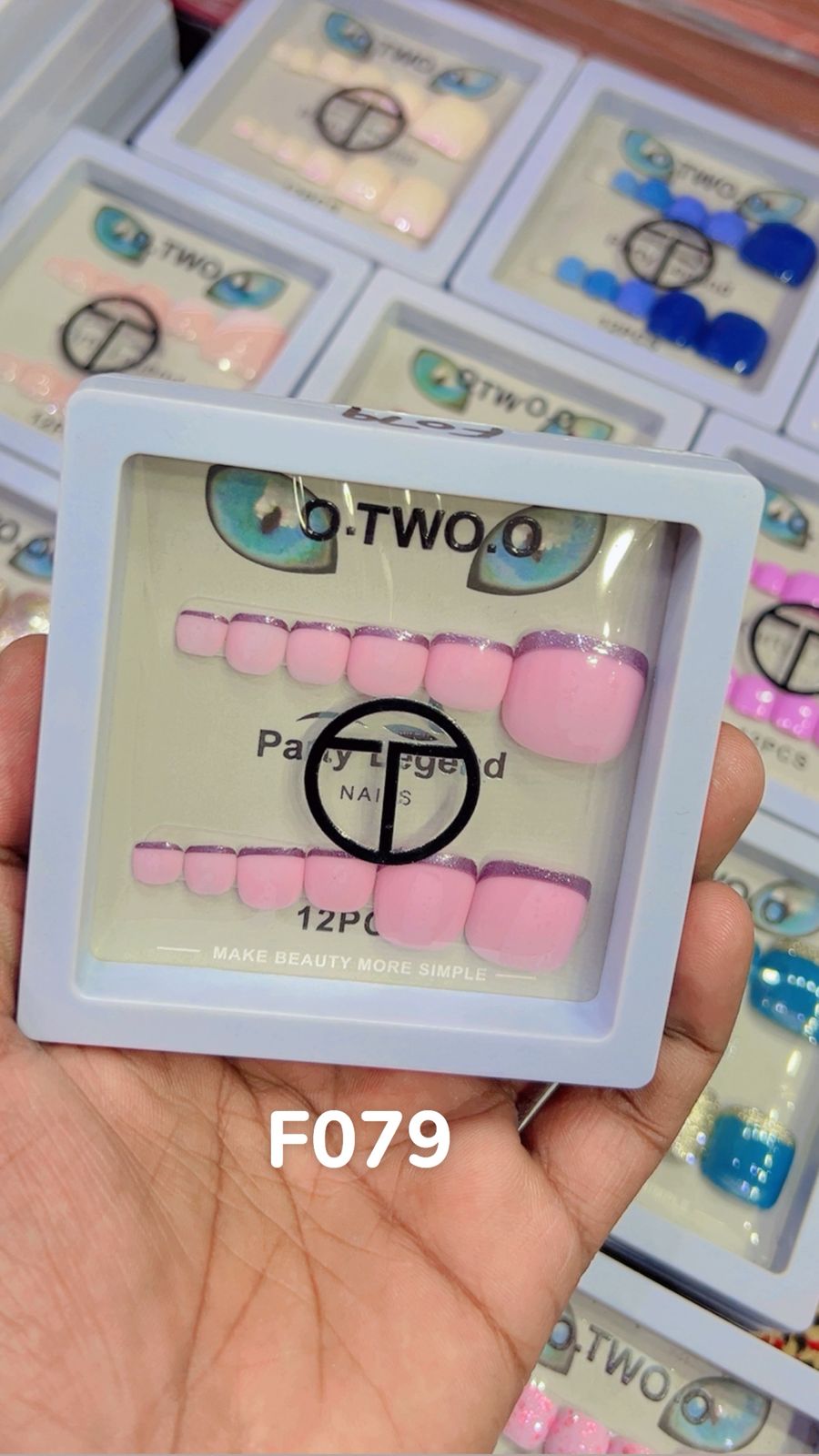 O.Two.O Nails 12pcs Box