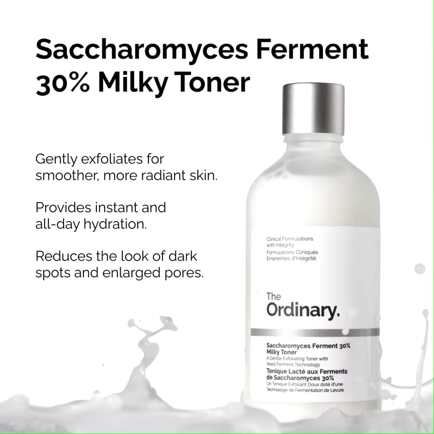 The Ordinary Saccharomyces Ferment 30% Milky Toner
