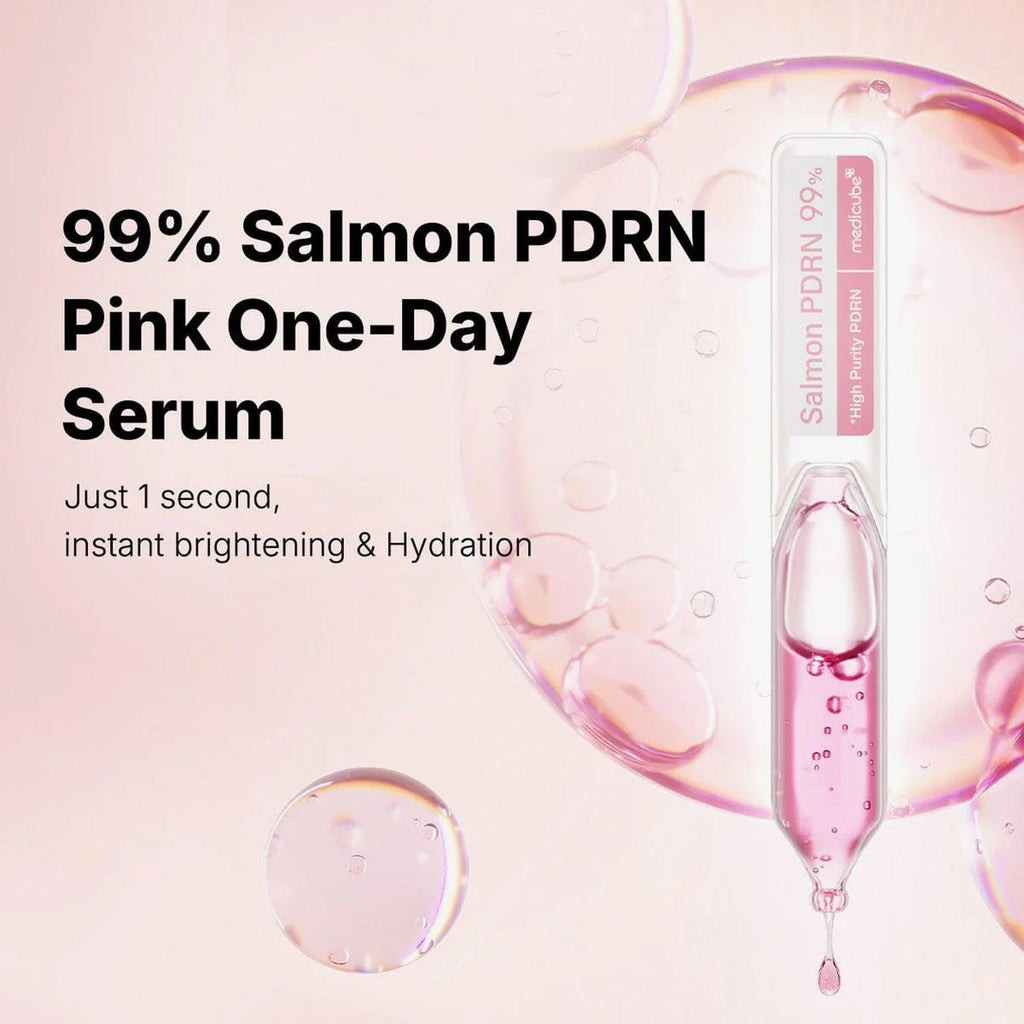 Medicube PDRN Pink One Day Serum Set( 1.5ml 10 Serum Ampoules )