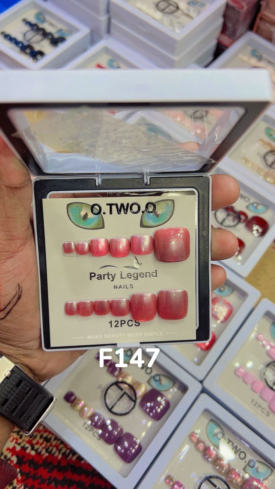 O.Two.O Nails 12pcs Box