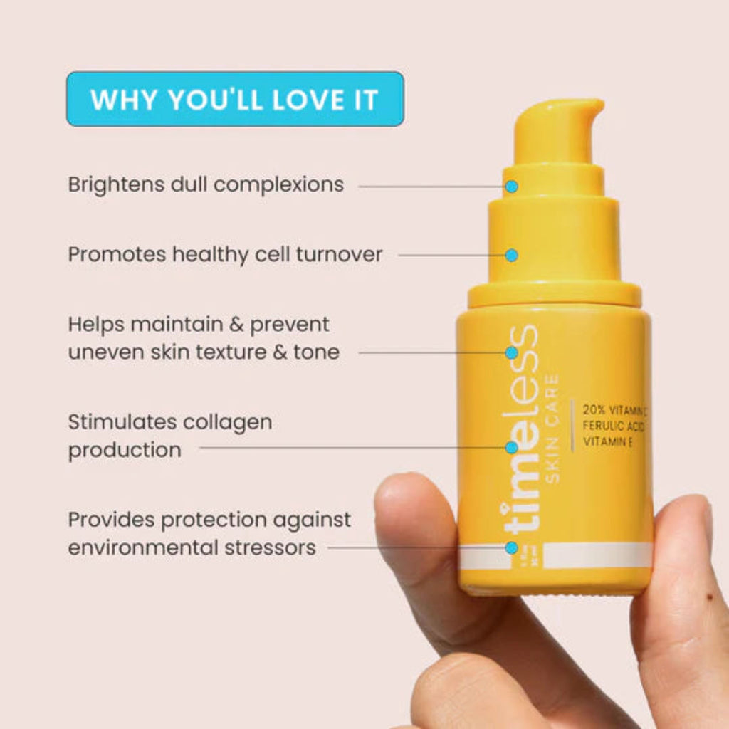 Timeless 20% Vitamin C + E Ferulic Acid Serum