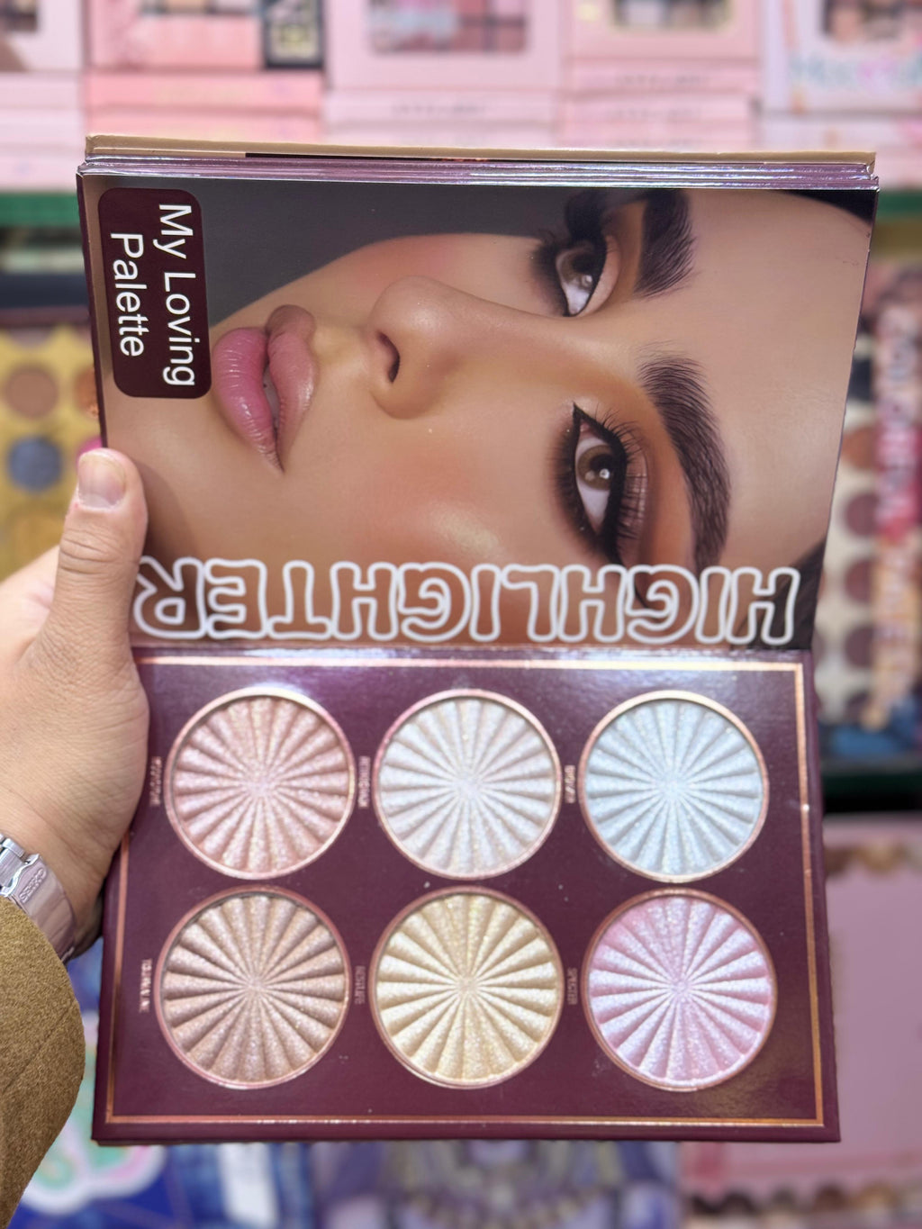 Nora Flowers 6 folding Make-up Kit