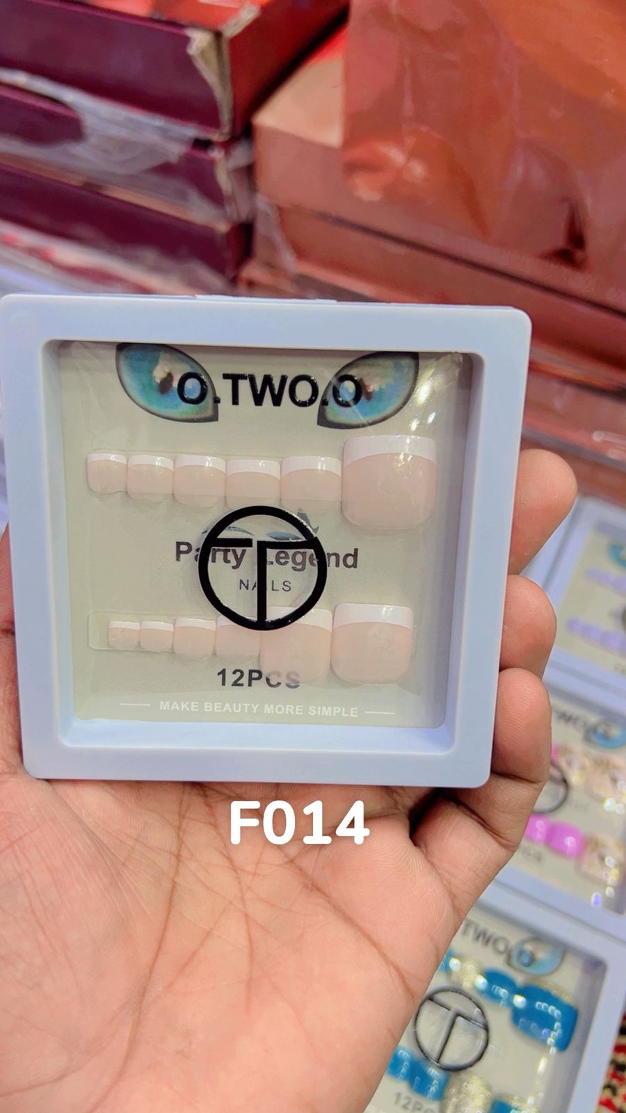 O.Two.O Nails 12pcs Box