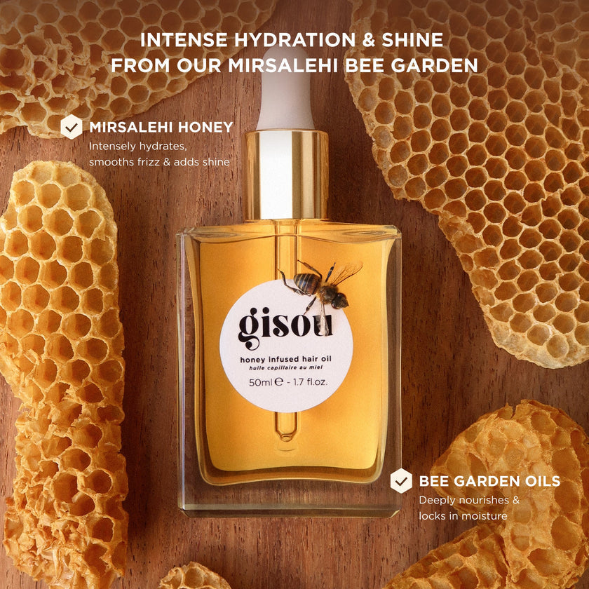 Gisou Honey Infused Hair Oil 20ml