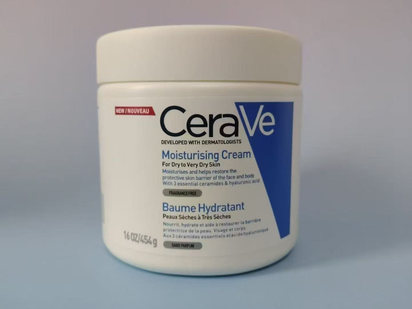 CeraVe Moisturising Cream Jar Full size (454 Grams)