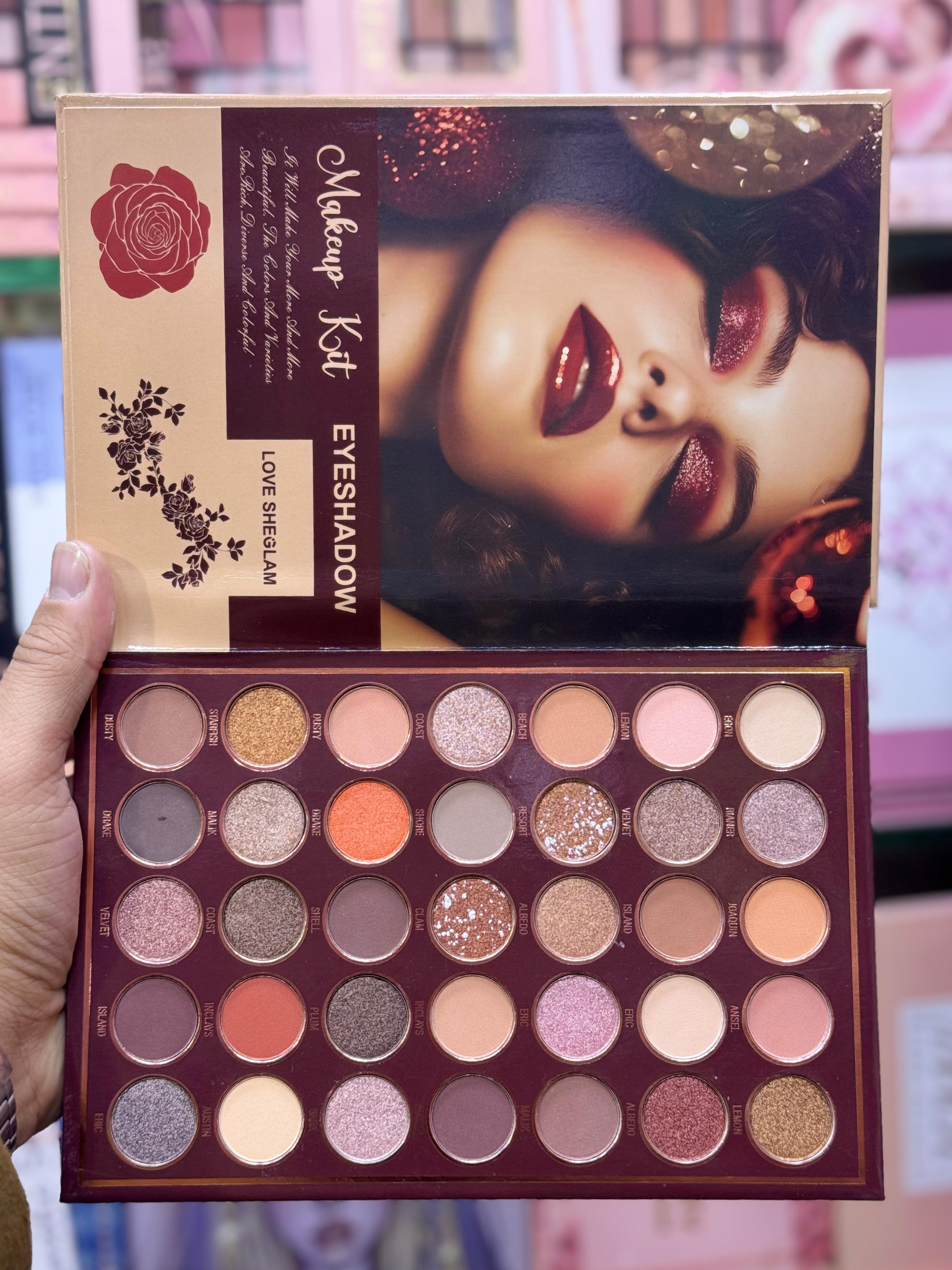 Nora Flowers 6 folding Make-up Kit