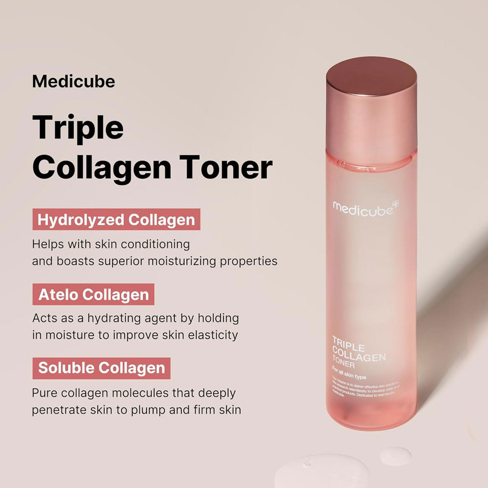 Medicube Triple Collagen Toner 140 ML.