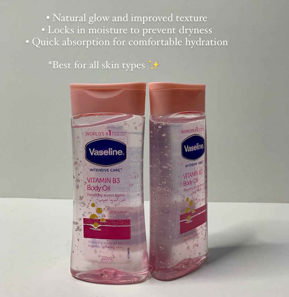 Vaseline Intensive Care Vitamin B3 Body Oil 200ml