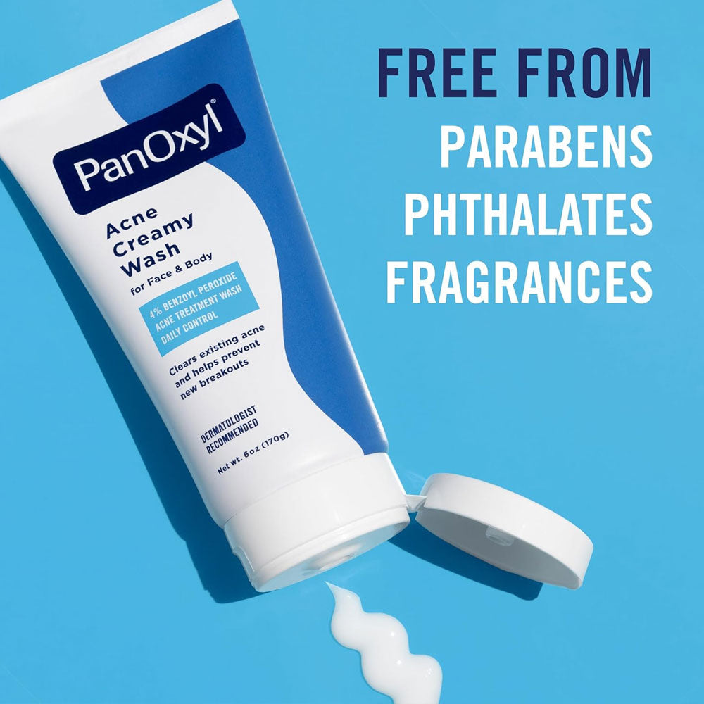 PanOxyl Acne Creamy Wash Benzoyl Peroxide 4%