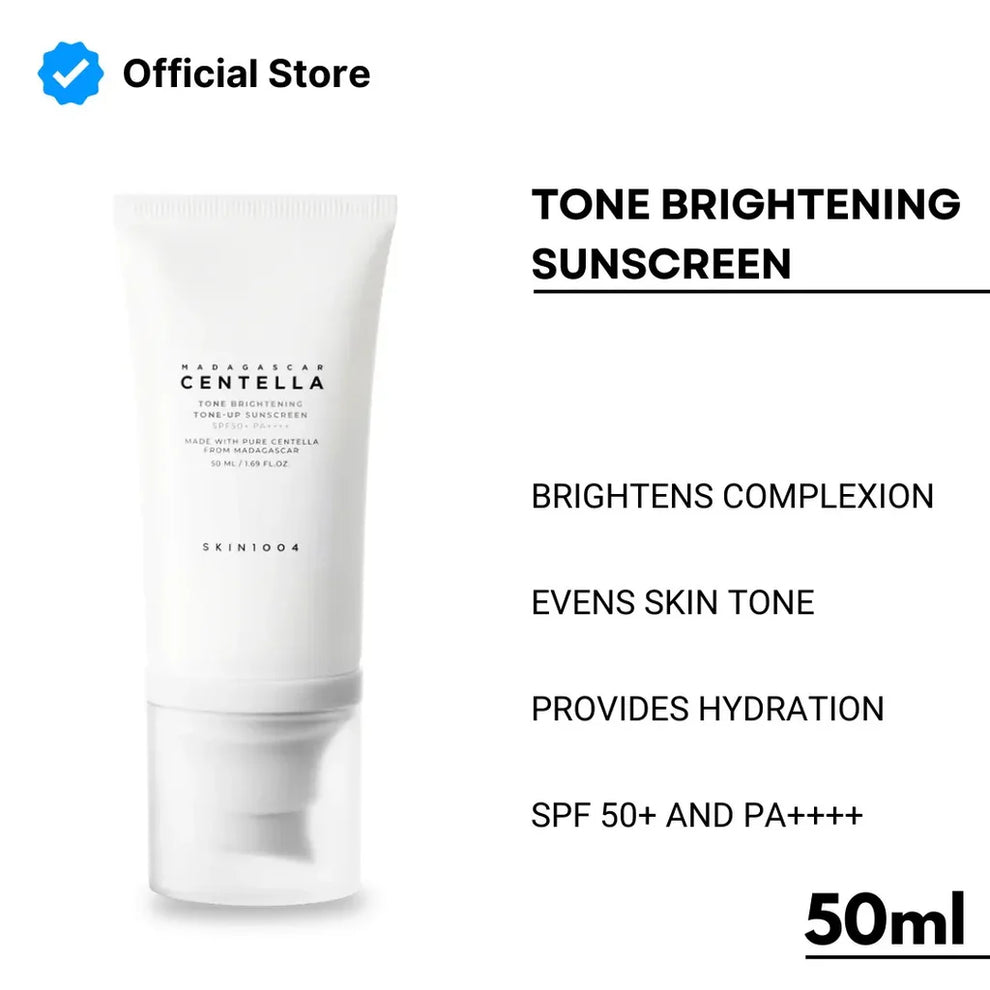 Skin 1004 Madagascar Centella Tone Brightening Tone-Up sunscreen spf 50+ PA++++