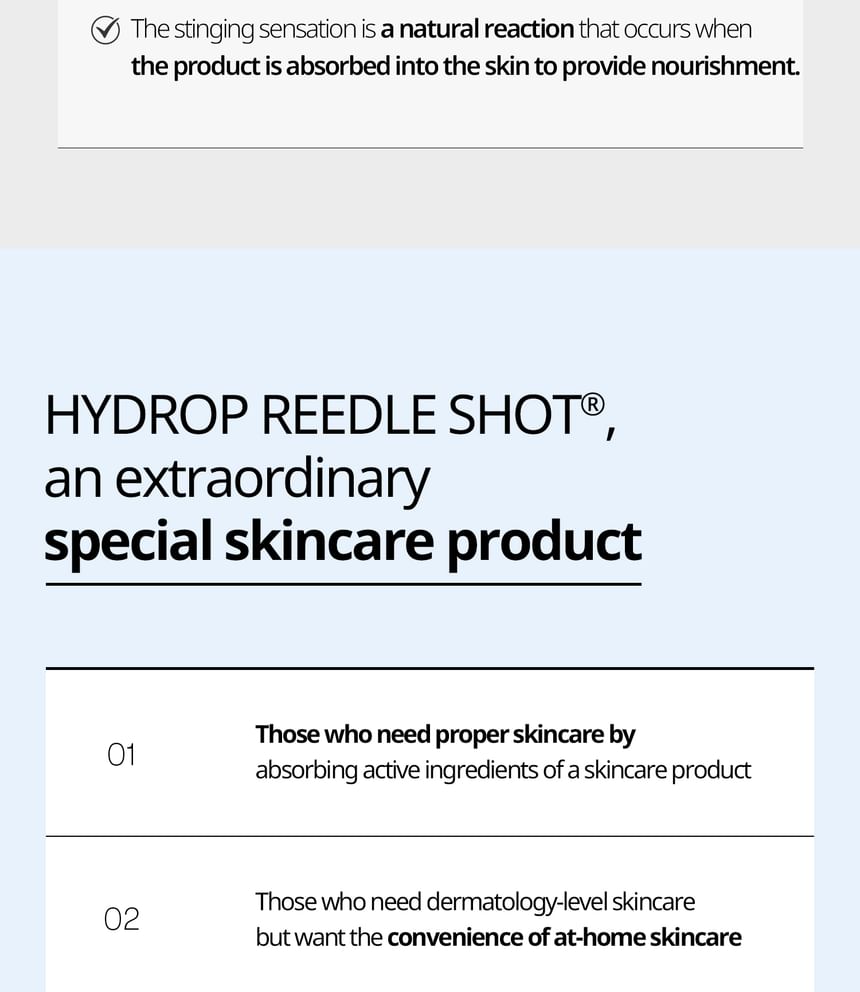 VT Cosmetics Hydrop Reedle Shot 300hL 50ml