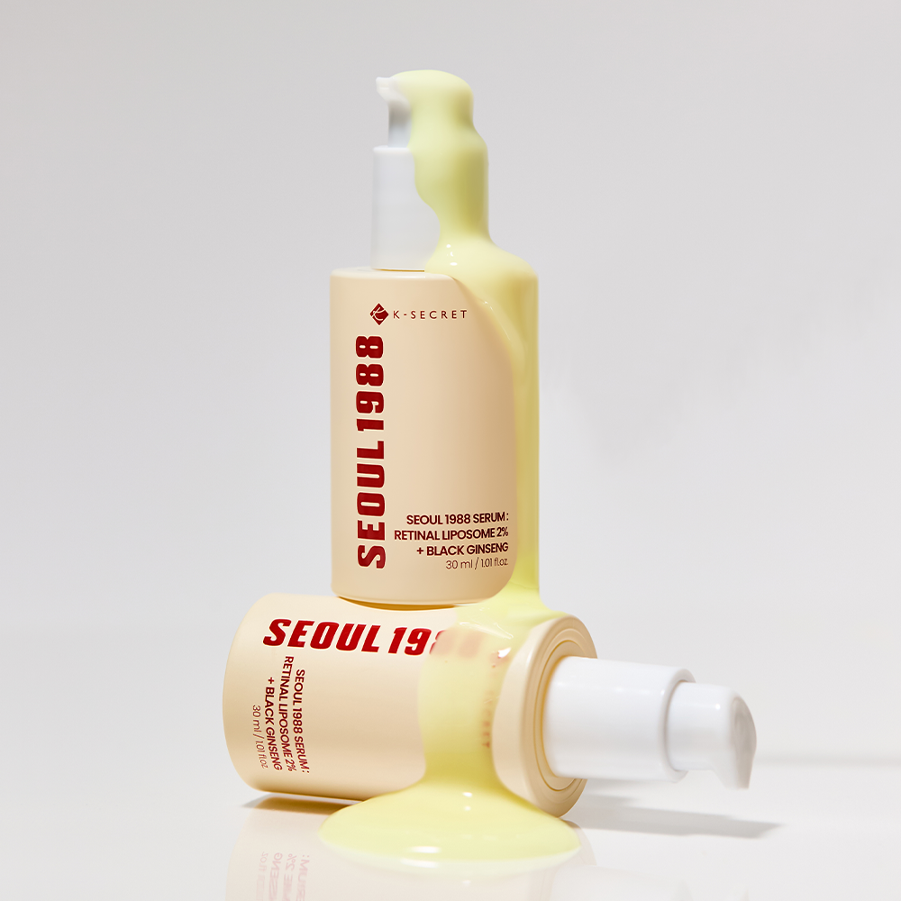 K-Secret SEOUL1988 Retinal Liposome 2% + Black Ginseng Serum