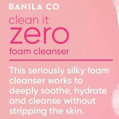 Banila Co Clean It Zero Foam Cleanser