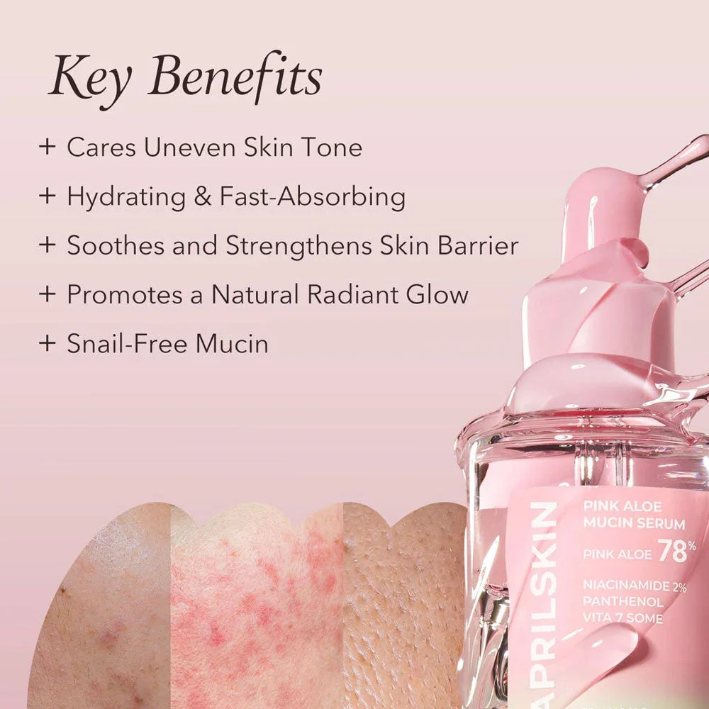 AprilSkin Pink Aloe Mucin Serum