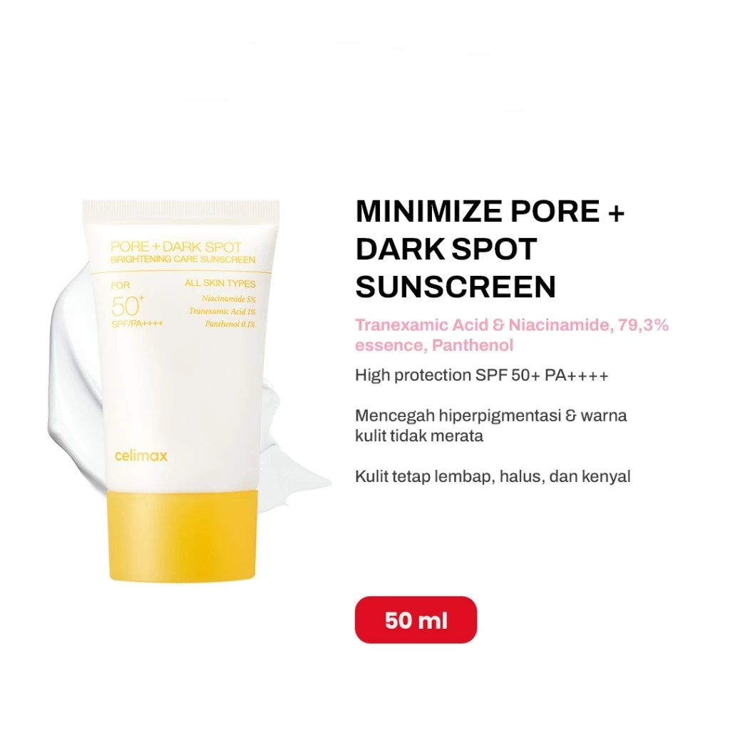 Celimax Pore + Dark Spot Brightening Care SunScreen