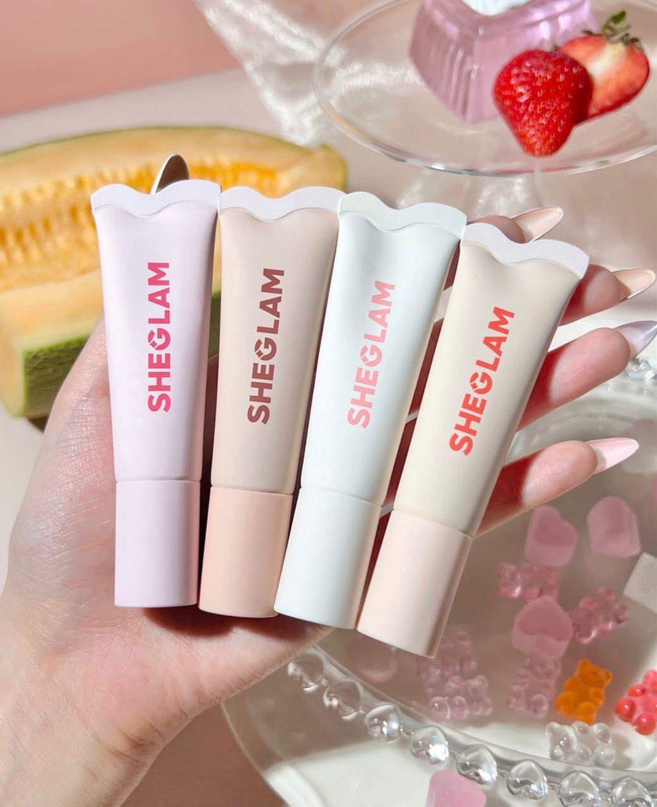 Sheglam crystal glaze moisturising lip care 10ml
