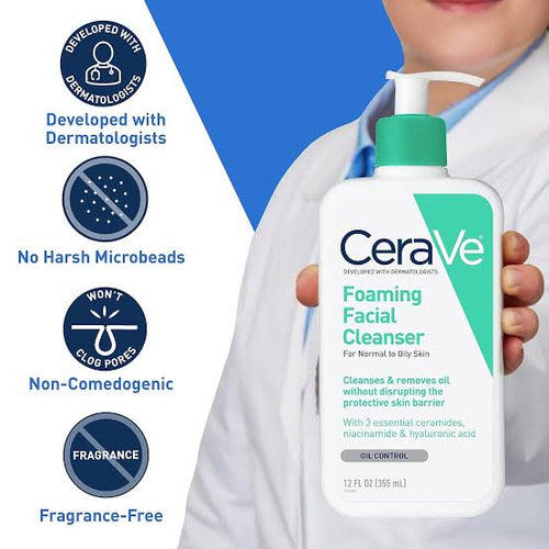 CeraVe Foaming Facial Cleanser 355 ML