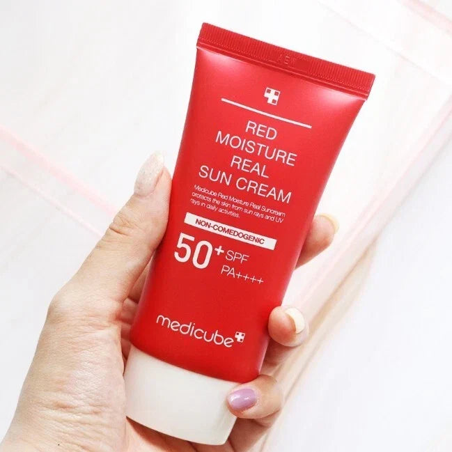 MEDICUBE Red Moisture Real Sun Cream 50ml SPF50+ PA+++
