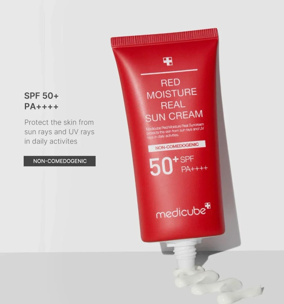 MEDICUBE Red Moisture Real Sun Cream 50ml SPF50+ PA+++