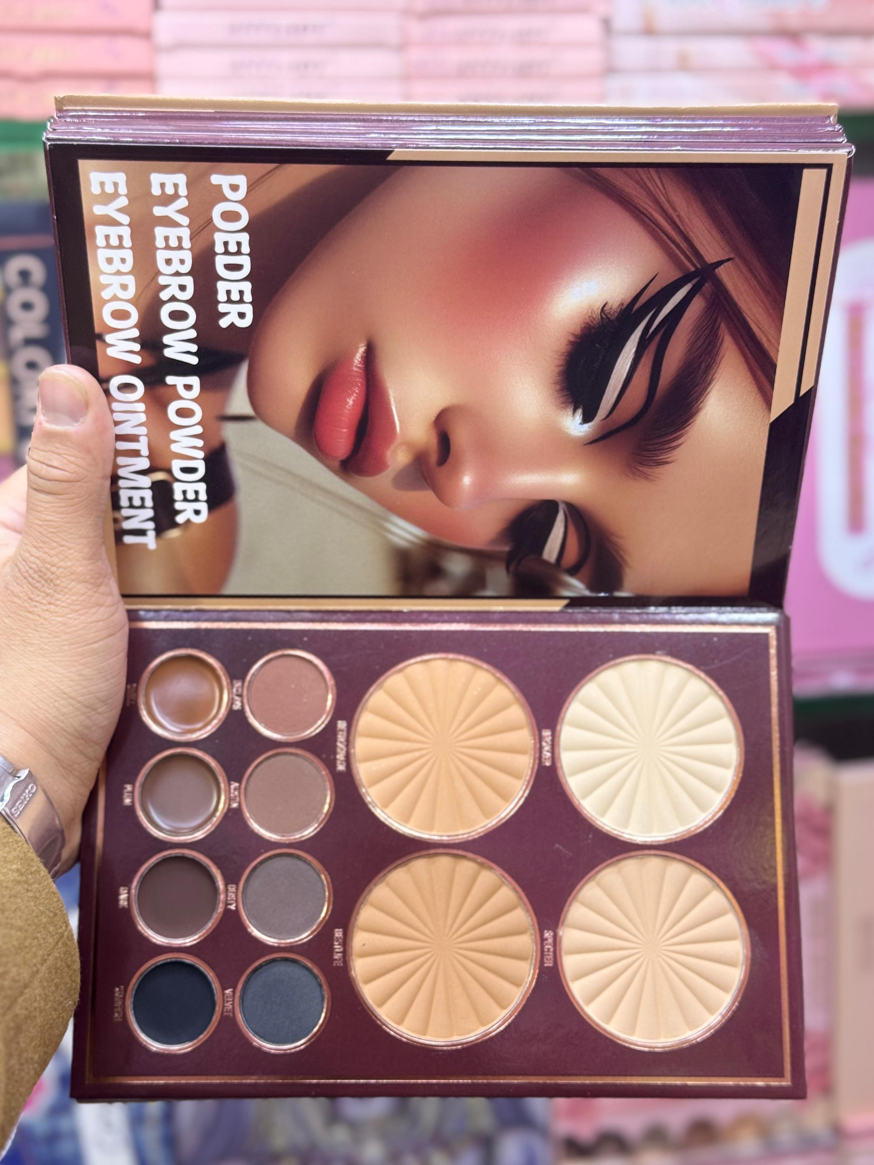 Nora Flowers 6 folding Make-up Kit