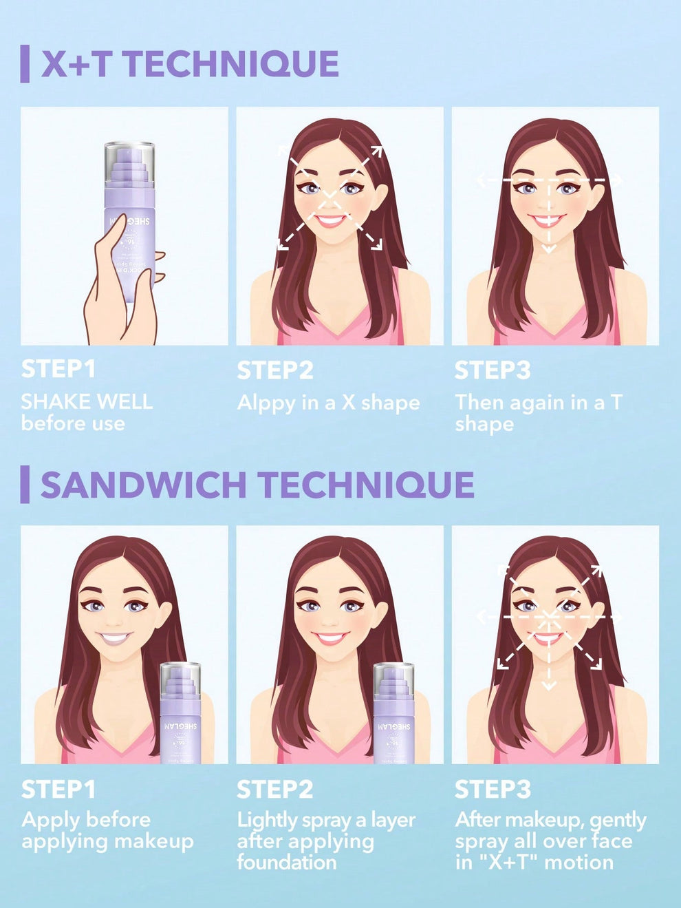 SHEGLAM Press Refresh Setting Spray 55ml