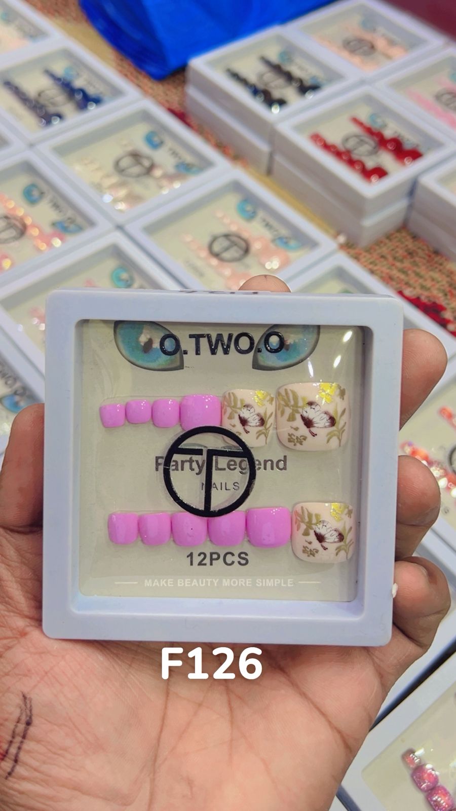 O.Two.O Nails 12pcs Box