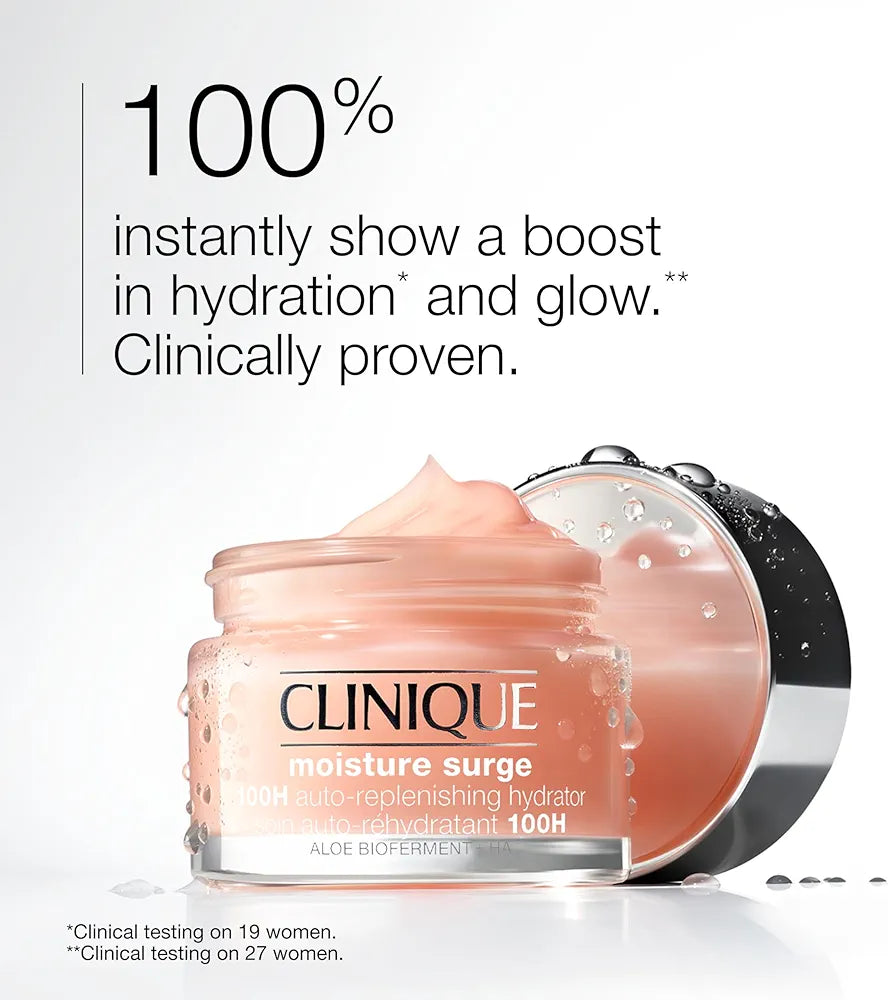 Clinique Moisture Surge 100H Auto-Replenishing Hydrator Oil Free Face Moisturizer