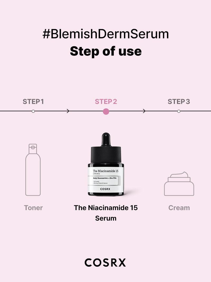 Cosrx niacinamide 15% Serum .