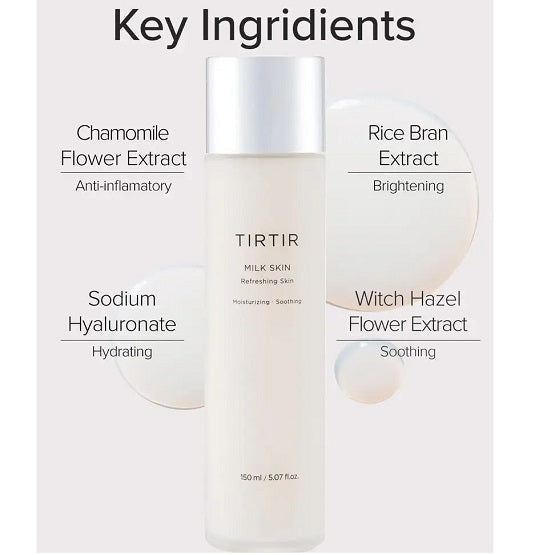 Tirtir Milk skin Toner Refreshing Skin 150 ML.