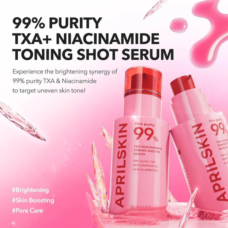 AprilSkin TXA Niacinamide Toning Shot 99 Spicule Serum