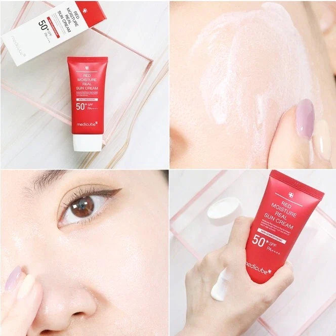 MEDICUBE Red Moisture Real Sun Cream 50ml SPF50+ PA+++