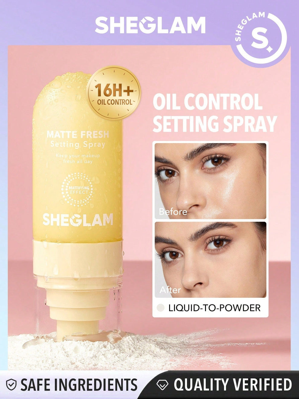 SHEGLAM Press Refresh Setting Spray 55ml