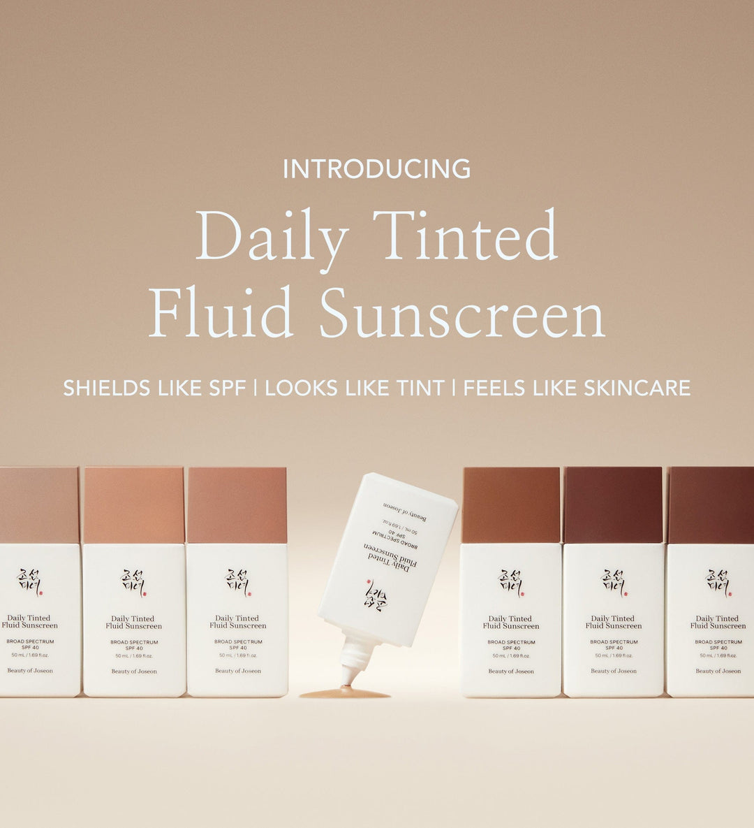 Beauty of Joseon Daily Tinted Fluid Sunscreen 50ml