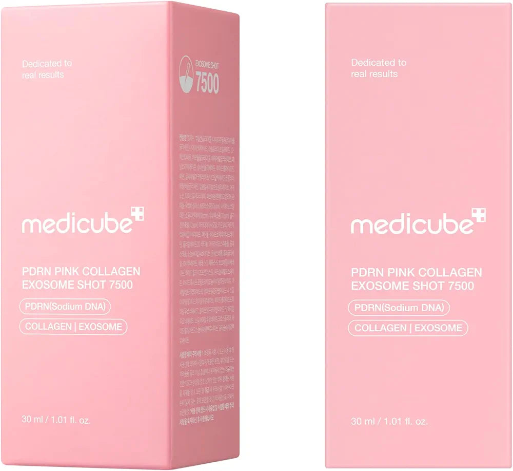 Medicube PDRN Pink Collagen Exosome Shot 7,500 ppm.