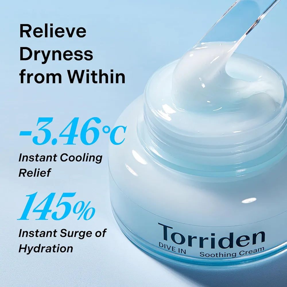 Torriden DIVE IN Hyaluronic Acid Soothing Cream 100ml