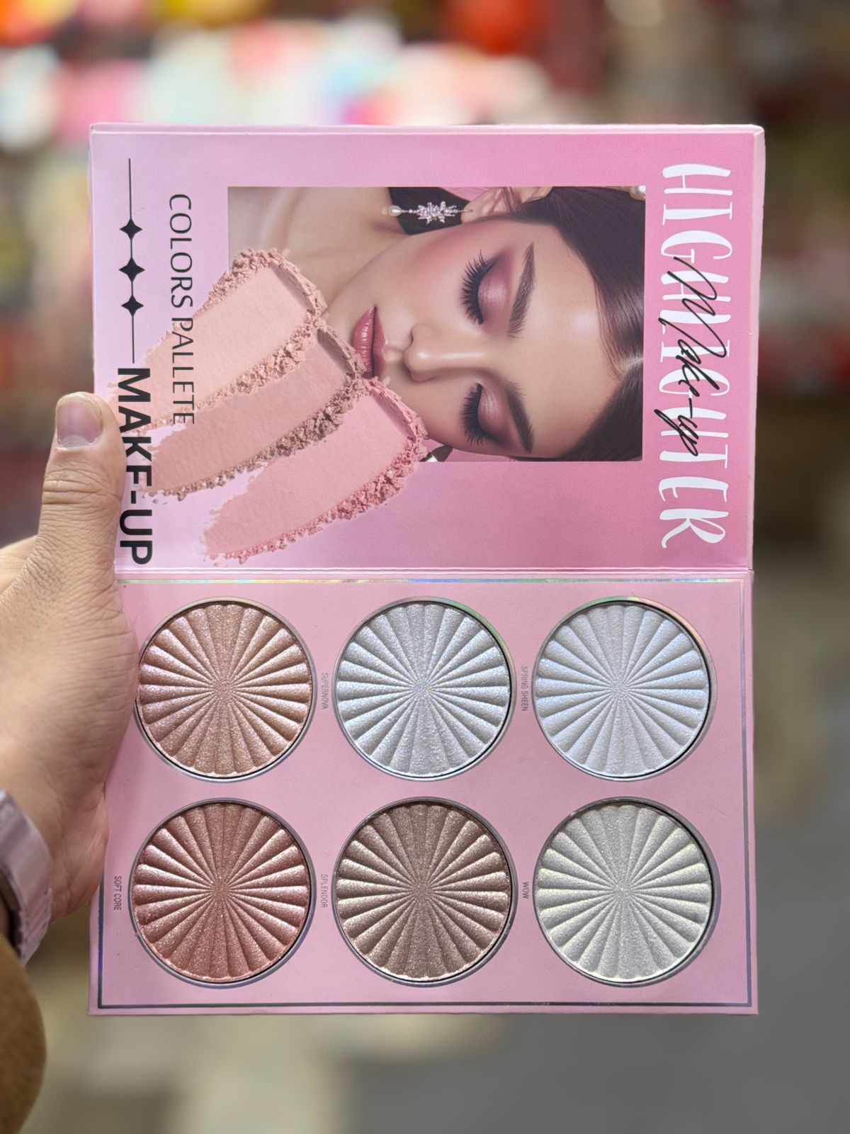 Mocallure 7 Folding All in one Multi Color Make-up Palette