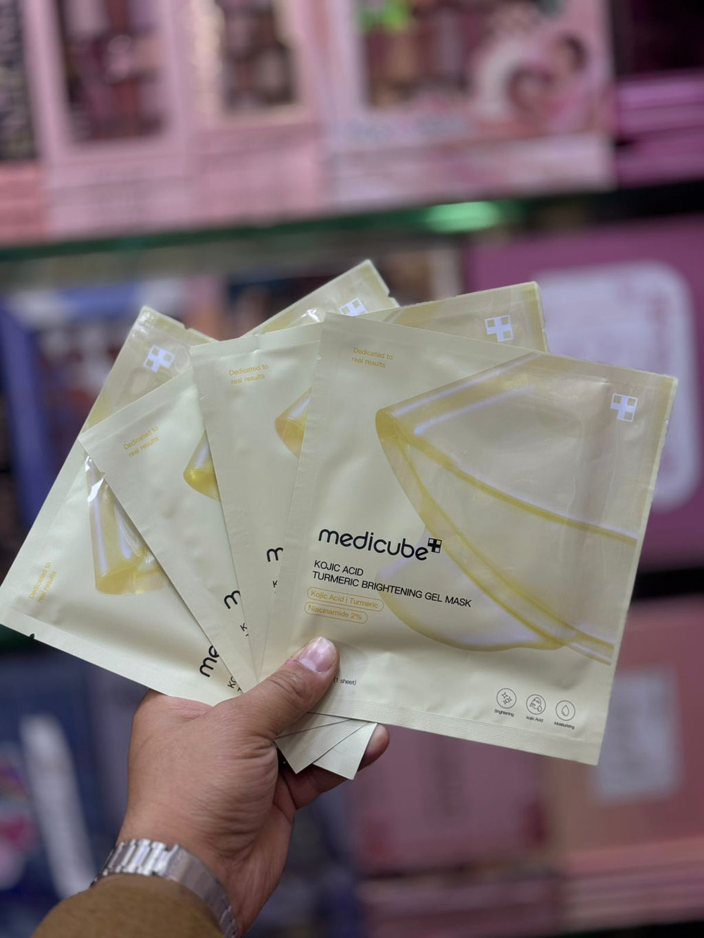 Medicube Kojic Acid Turmeric Brightening Gel Mask