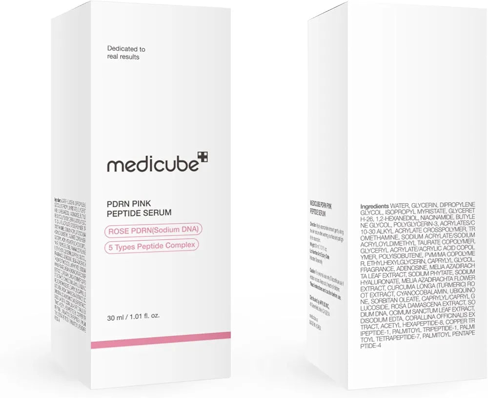 Medicube PDRN Pink Peptide Serum – Revitalize & Glow 30 ML✨