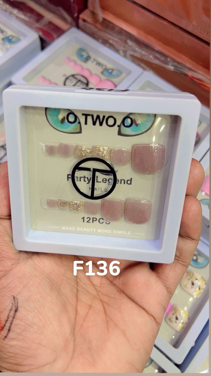 O.Two.O Nails 12pcs Box