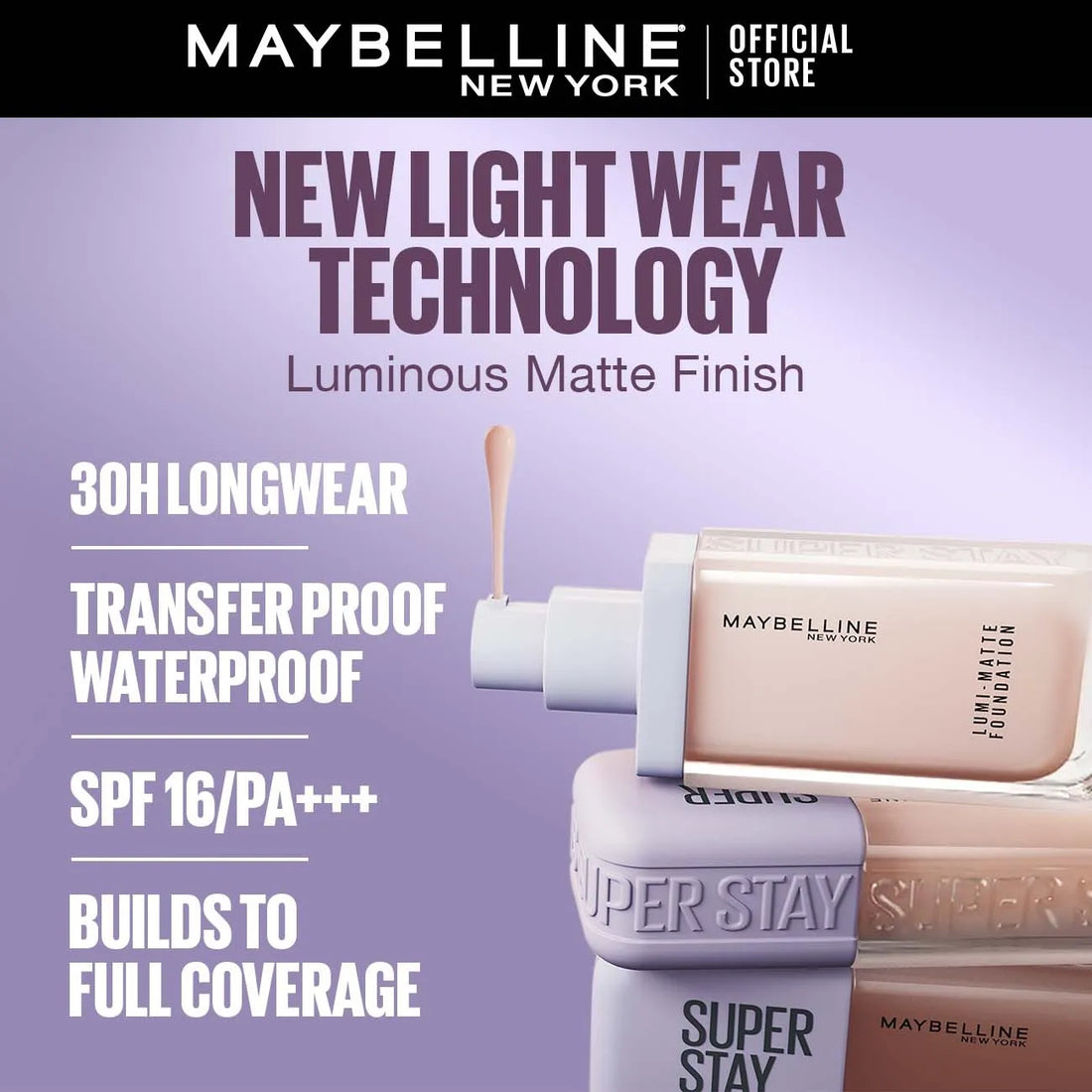 Maybelline Super Stay Lumi Matte Foundation