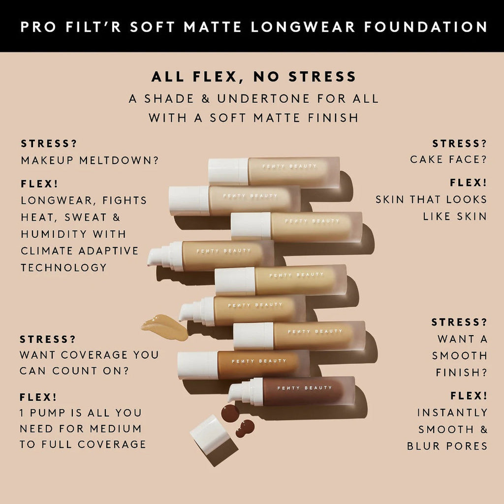 FENTY Beauty by Rihanna Pro Filt'r Soft Matte Long wear Foundation 32ml