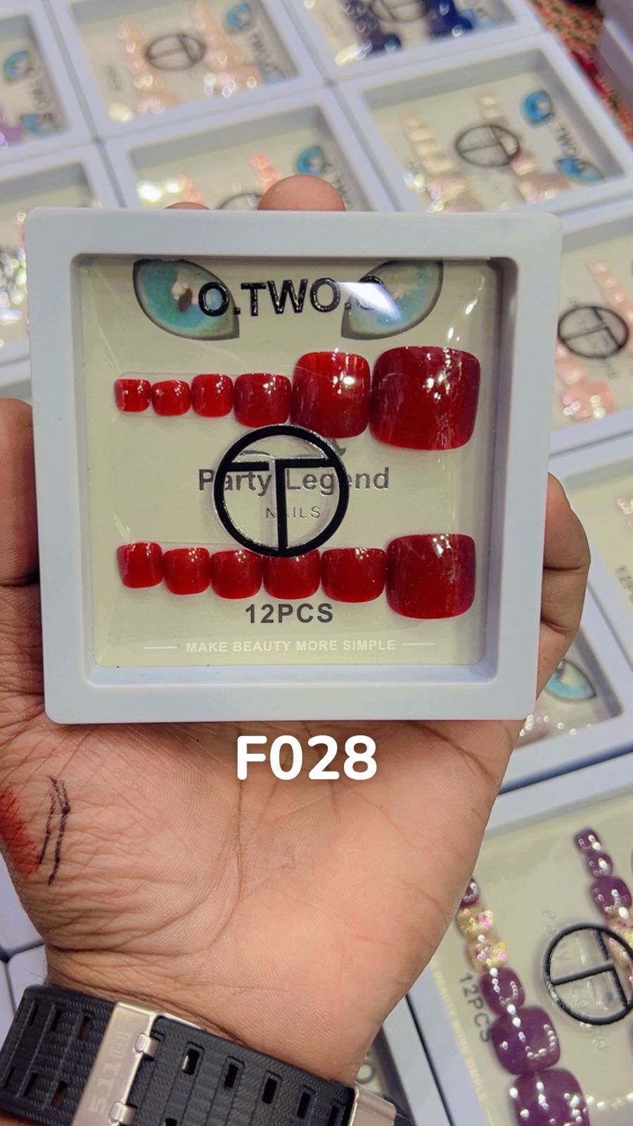 O.Two.O Nails 12pcs Box