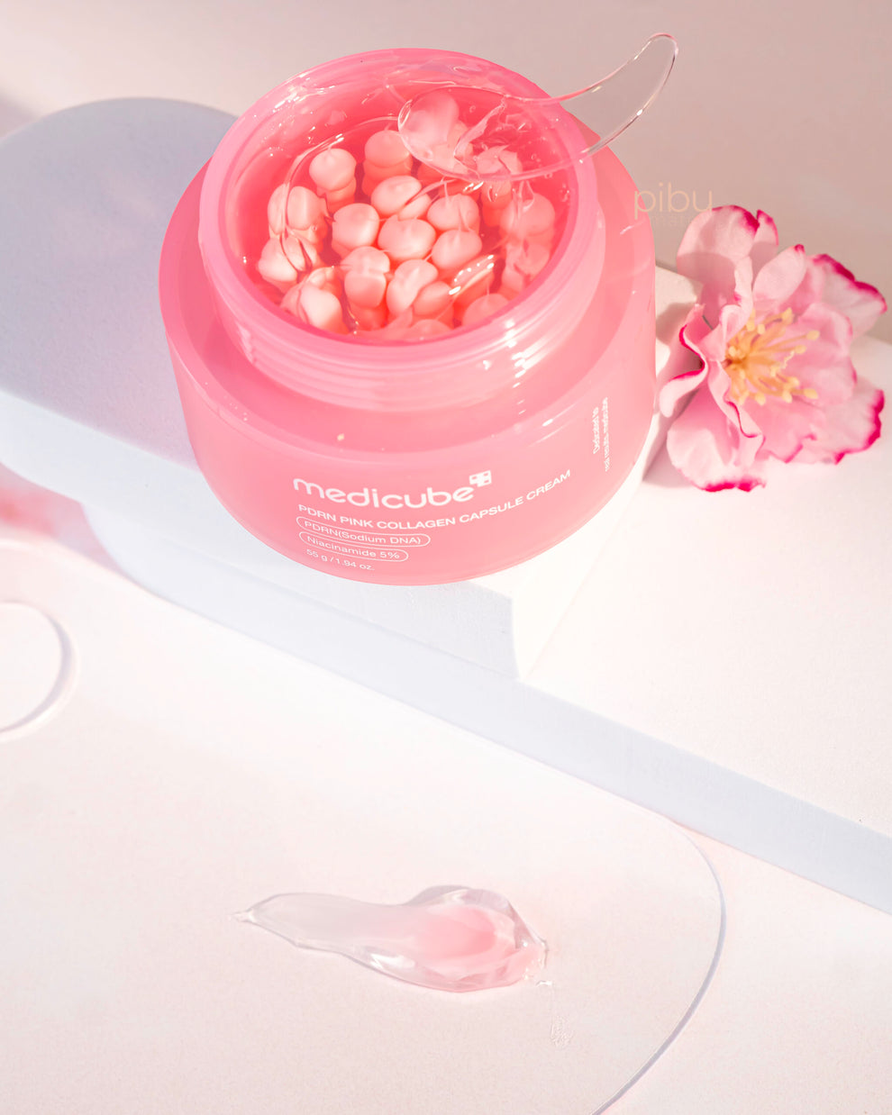 MEDICUBE - PDRN Pink Collagen Capsule Cream - 55G